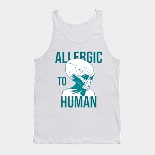 Allergic to human Tank Top